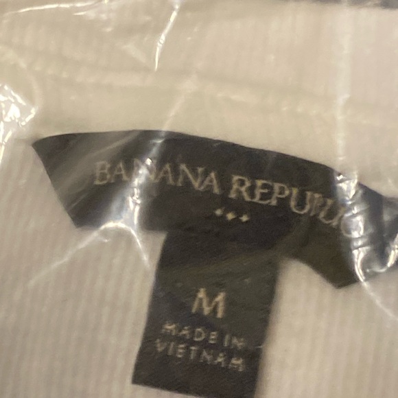 NWT Banana Republic Ribbed Henley Top - Picture 6 of 14